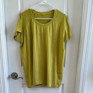 Lululemon swiftly tech short sleeve 2.0 color yellow pear